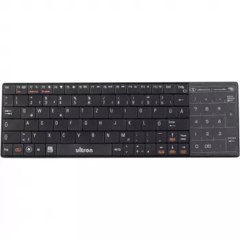 Klaviatuur Ultron UMT-BT Bluetooth QWERTZ saksa must