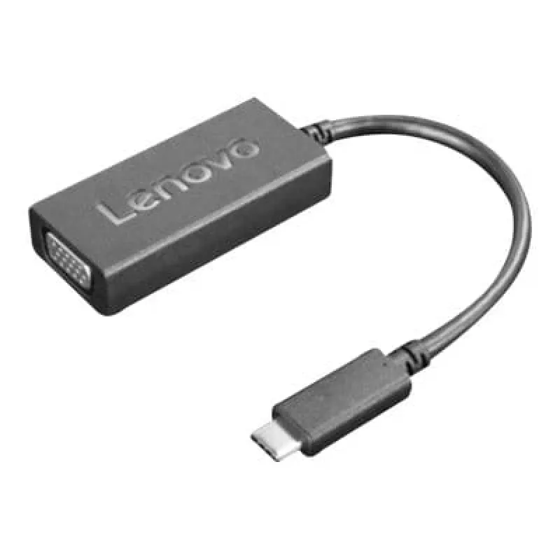 Lenovo 4X90M42956 videokaabli adapter VGA (D-Sub) USB USB-C Must