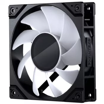 Phanteks M25 Gen2 120mm PWM D-RGB ventilaatorite 3-pakk - must