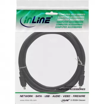 InLine FireWire 400 1394 kaabel 4 Pin isane / isane 3m