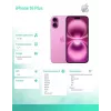 iPhone 16 Plus 256GB - Roosa