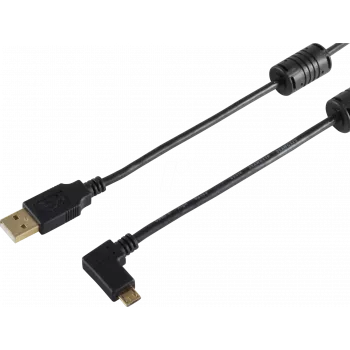 shiverpeaks BS13-10001 USB-kaabel 1 m 2.0 USB A Micro-USB B Must