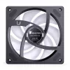 120 mm PWM ARGB korpuse ventilaator Jonsbo ZB-120 Reverse Blade, must