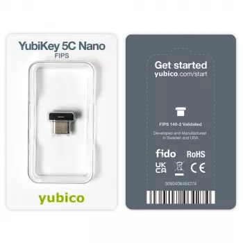 YubiKey Yubico 5C Nano FIPS turvavõti 2048-bitine RSA
