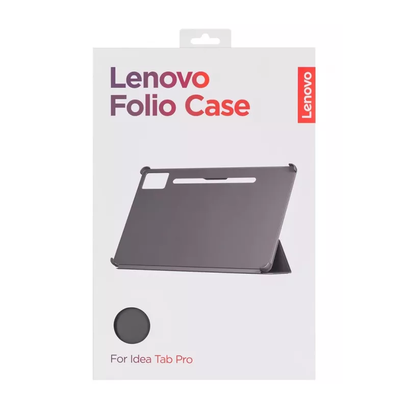 Tahvelarvuti raamatuümbrise Lenovo ZG38C05980 — sobib 12,7 tolli (32,3 cm), hall, polükarbonaat/TPU