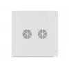 Lanberg seinale paigaldatav paigaldusrack-kapp 19'' 27U 600x600mm hall (klaasuks)