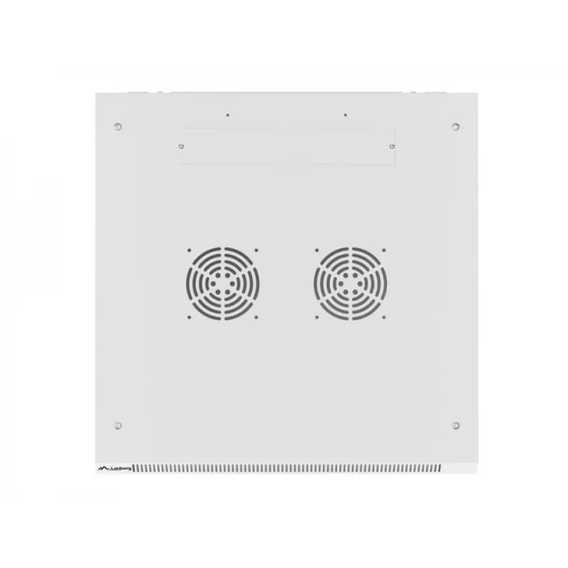 Lanberg seinale paigaldatav paigaldusrack-kapp 19'' 27U 600x600mm hall (klaasuks)