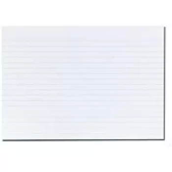 Registrikaart Herlitz 1150507 Valge 100 tk