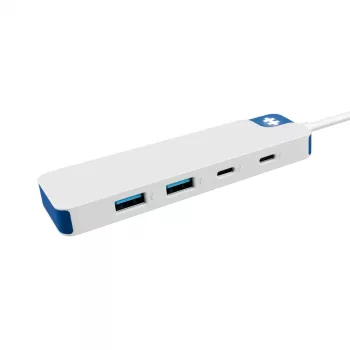 USB-C jaotur HYPER HyperDrive Flex HD5200BUGL — 4 porti, sinine
