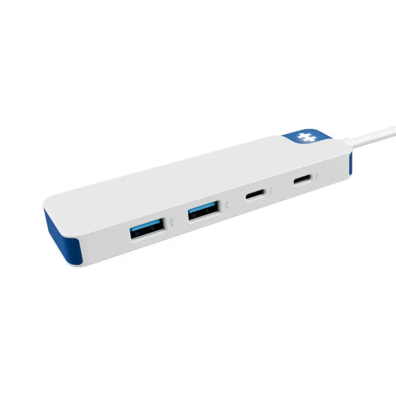 USB-C jaotur HYPER HyperDrive Flex HD5200BUGL — 4 porti, sinine
