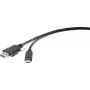 Renkforce RF-3386040 kaabliadapter USB 3.2 Type A USB-C must (RF-3386040)