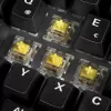 Sharkoon 100068081 klaviatuur kodu USB QWERTZ saksa must puidust 75%
