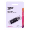 USB-mälupulk Silicon Power 128 GB USB Type-A 3.2 Gen 1 Blaze B02, plastkork, võtmerõngas, must