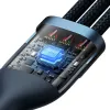 USB-kaabel Baseus CASS030003 1,2 m USB A USB C/Micro USB-A/Lightning sinine