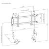 Oplite Monitor Stand R8 Single Must retail (OP-R8-SMSB)