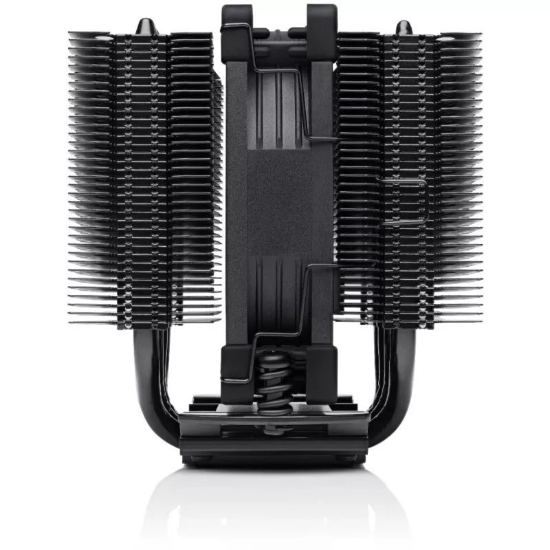 CPU jahuti Noctua NH-D9L CHROMAX.Must — 92 mm ventilaator, 400–2000 p/min, 22,6 dB, mõõdud 95×95×110 mm, kaal 531 g