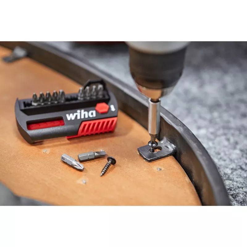 Kruvikeeraja otsakute komplekt Wiha FlipSelector Standard 12 tk