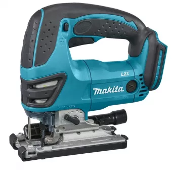 Tikksaag Makita DJV180ZX juhtmeta korpuseta — 3-astmeline pendel, 0–2600 SPM, käigupikkus 26 mm, lõikesügavus puidus 135 mm