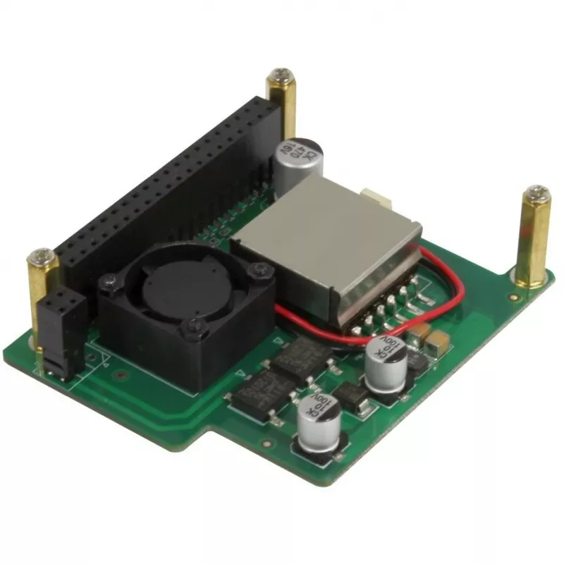 PoE Hat ALLNET for Radxa Rock 3A 802.3at — toiteüle-Etherneti tarvik