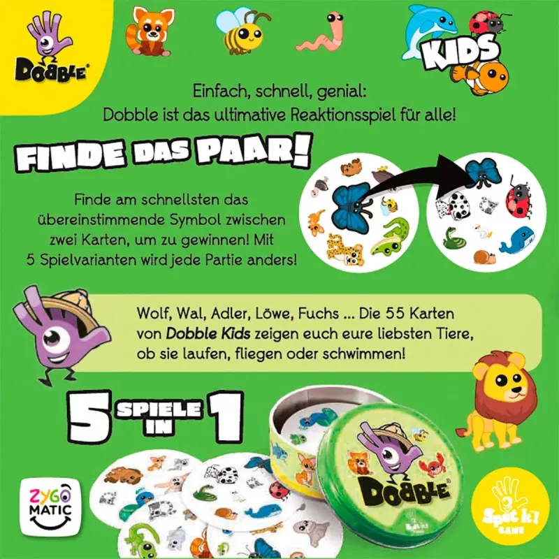 Dobble Kids, kaardimäng