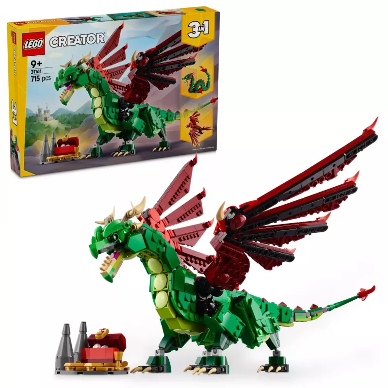 LEGO CREATOR 3 IN 1 31161 Keskaegne draakon