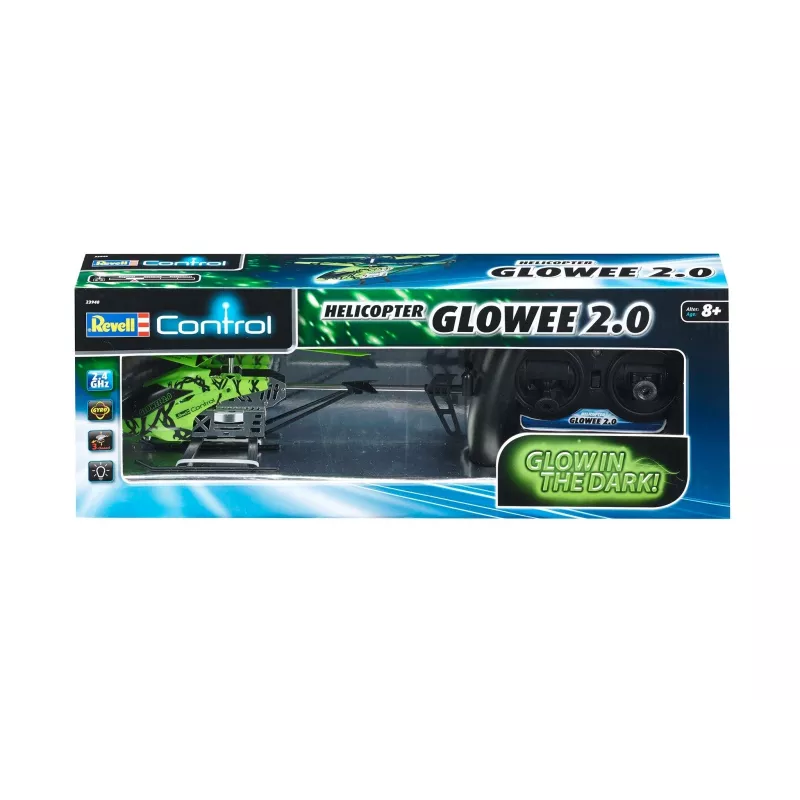 Kopter REVELL Revell GLOWEE 2.0 güroskoobi, LiPo 250 mAh, vanusele 8+