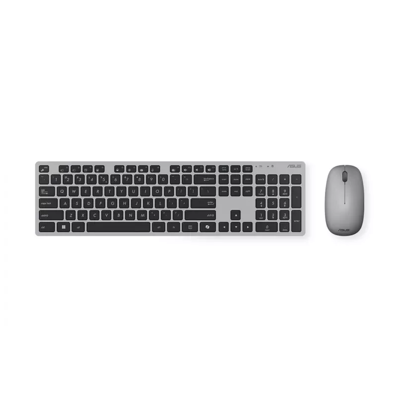 Klaviatuuri ja hiire komplekt ASUS W5000 juhtmevaba 2,4 GHz vene paigutusega