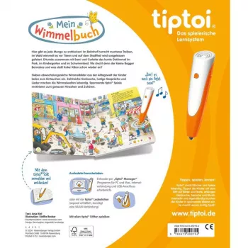 tiptoi Mein Wimmelbuch, Õpperaamat