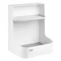 Ergo Office lauapõhja alla paigaldatav hoiukast / organiseerija tarvikute riiuliga, valge, max 5 kg, ER-442