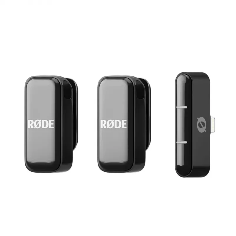 Juhtmevaba mikrofonsüsteem Rode Wireless Micro Lightning — mitmesuunaline, 48 kHz, 24-bitine, 100 m ulatus, 7 h aku