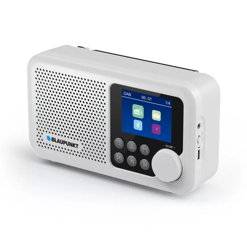 Blaupunkt DR8WH Kaasaskantav raadio Valge