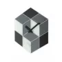 NeXtime klok 8171 Cubic, 43,5x37 cm, Sein, Must/Valge/Hall