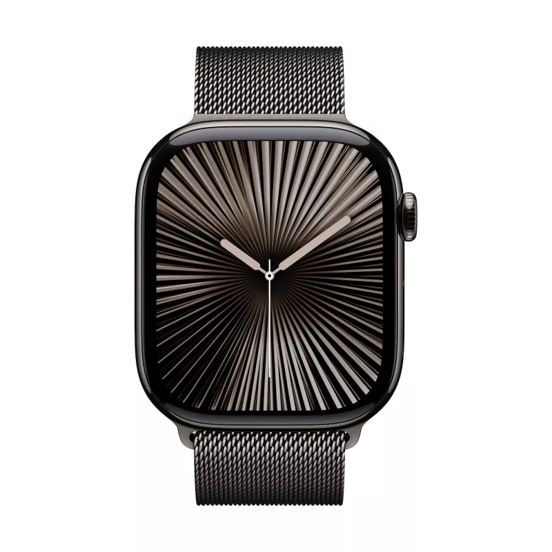 Watch Series 10 GPS + Cellular 46 mm Slate Titanium korpus Slate Milanese Loop käevõruga - S/M