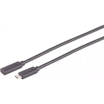 USB-kaabel S/CONN 13-44025 USB 3.2 Gen 2x2 1 m USB C must