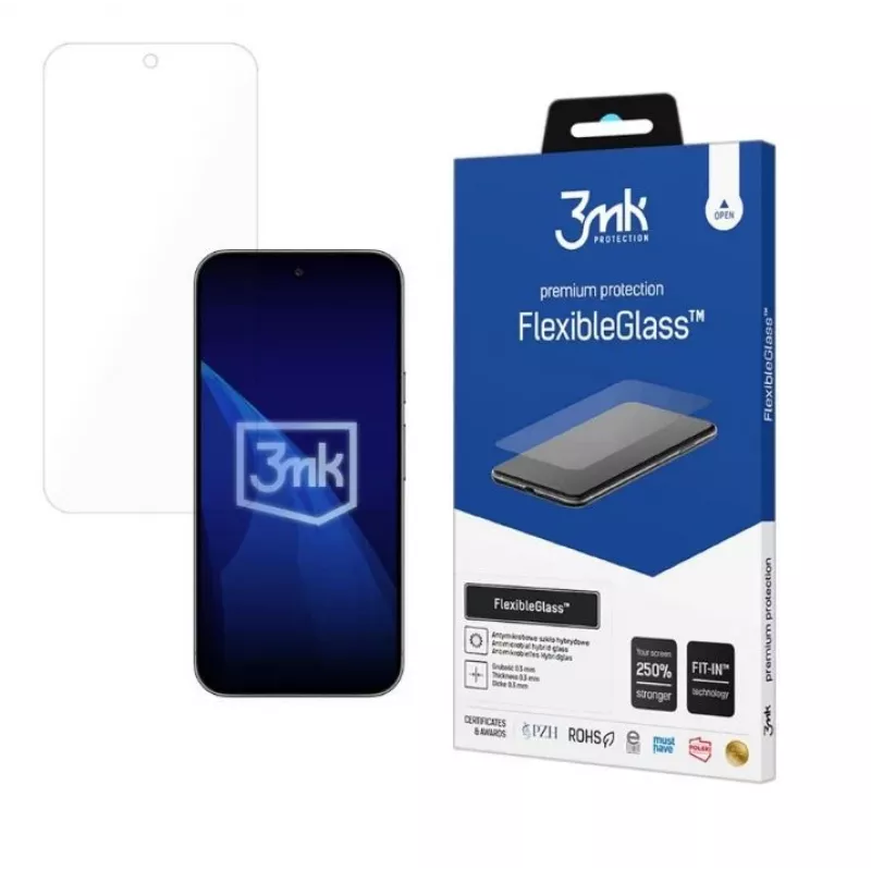 Karastatud FlexibleGlass ekraanikaitse 3MK Google Pixel 10 Pro XL jaoks