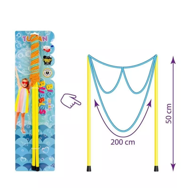 Mullipuhur TUBAN GIANT BUBBLE WAND GLASSES, alates 3. eluaastast