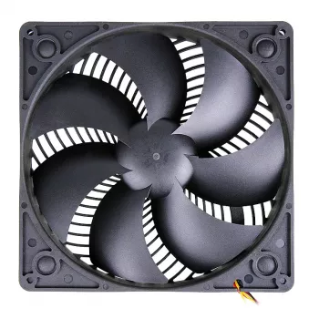 SilverStone SST-AP181 180 mm korpuseventilaator - must