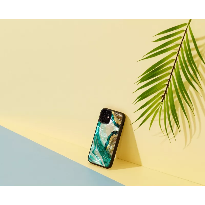 Kaitseümbris iKins Apple iPhone 12 mini jaoks — akvaamariin