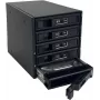 FANTEC BP-T3151-12G/6G SAS (12G) + SATA (6G) tagapaneel 5x 3,5/2,5 SSD/HDD (2526)
