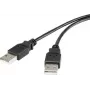 USB-kaabel Renkforce RF-4463028 1m USB 2.0 Must