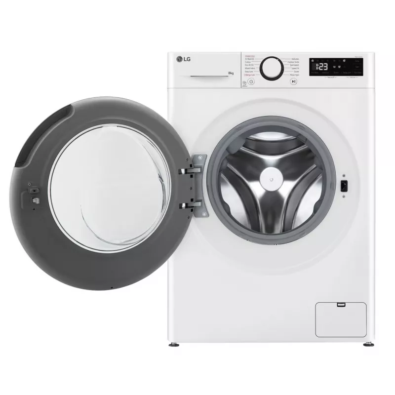 LG | Pesumasin | F2WR508SWW | Energiatõhususe klass A-10% | Eestlaadimine | Pesuvõimsus 8 kg | 1200 p/min | Sügavus 47,5 cm | Laius 60 cm | Ekraan | LED | Aurufunktsioon