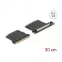 Tõusukaart DELOCK 81593 PCI Express 5.0 x16, 30 cm kaabli pikkus