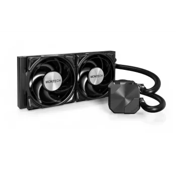 Montech HyperFlow Silent 240 protsessor Kõik-ühes vedelikjahuti 12 cm Must 1 tk