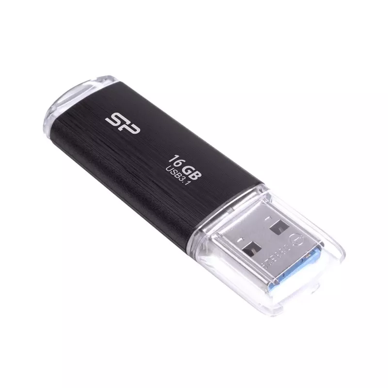 SILICON POWER Blaze B02 mälupulk USB-mälupulk 16 GB USB Type-A 3.2 Gen 1 (SP016GBUF3B02V1K) Must