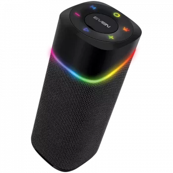 2.0 kaasaskantav kõlar SVEN PS-155, must, võimsus 2x5 W (RMS), TWS, Bluetooth, FM, USB, liitiumaku