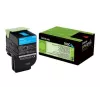 Lexmark 702C R toonerkassett 1 tk Originaal tsüaan