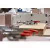 Lülitatav klamber BESSEY STC-IHH15 Punane Roostevaba teras 2,5 cm