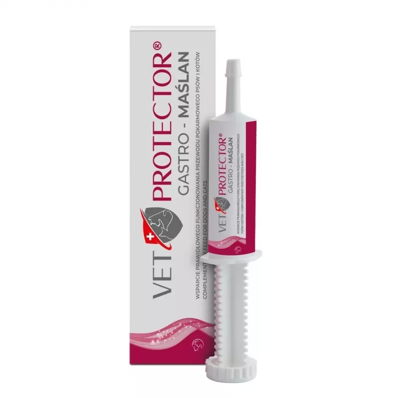 Vedel sooletugilisand JM Sante VET PROTECTOR Gastro Butyrate 60 ml koertele ja kassidele, toidulisand, sojavaba, gluteenivaba