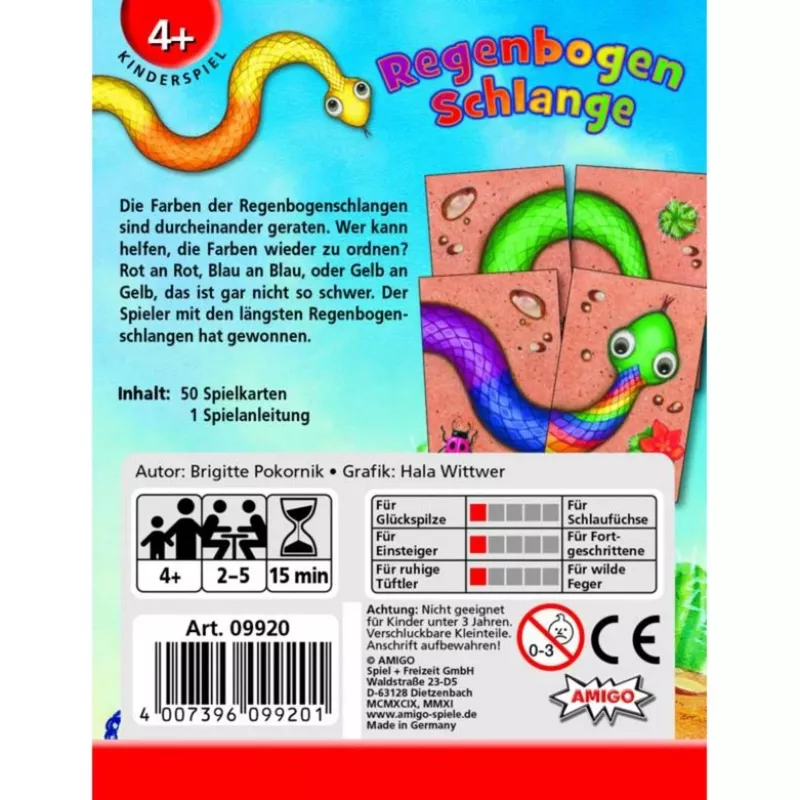 Regenbogenschlange, kaardimäng