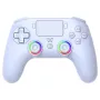 Subsonic PS5 juhtmeta LED-mängupult, valge, D-pad, Home, Options, Share